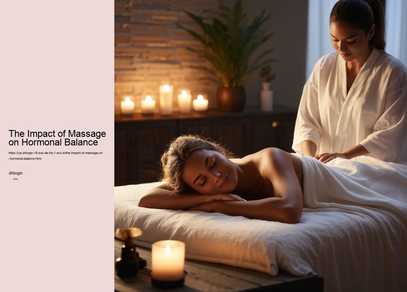 The Impact of Massage on Hormonal Balance